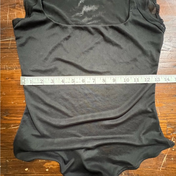 Free People Mesh Bodysuit Size Small excellent condition. Very stretchy soft - Picture 9 of 9
